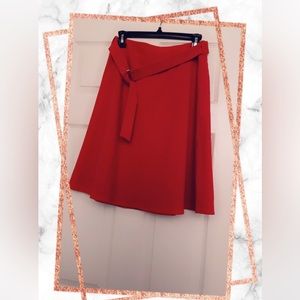 ❤️‍🩹NINE WEST- Women’s Midi Belted Skirt, Size:2